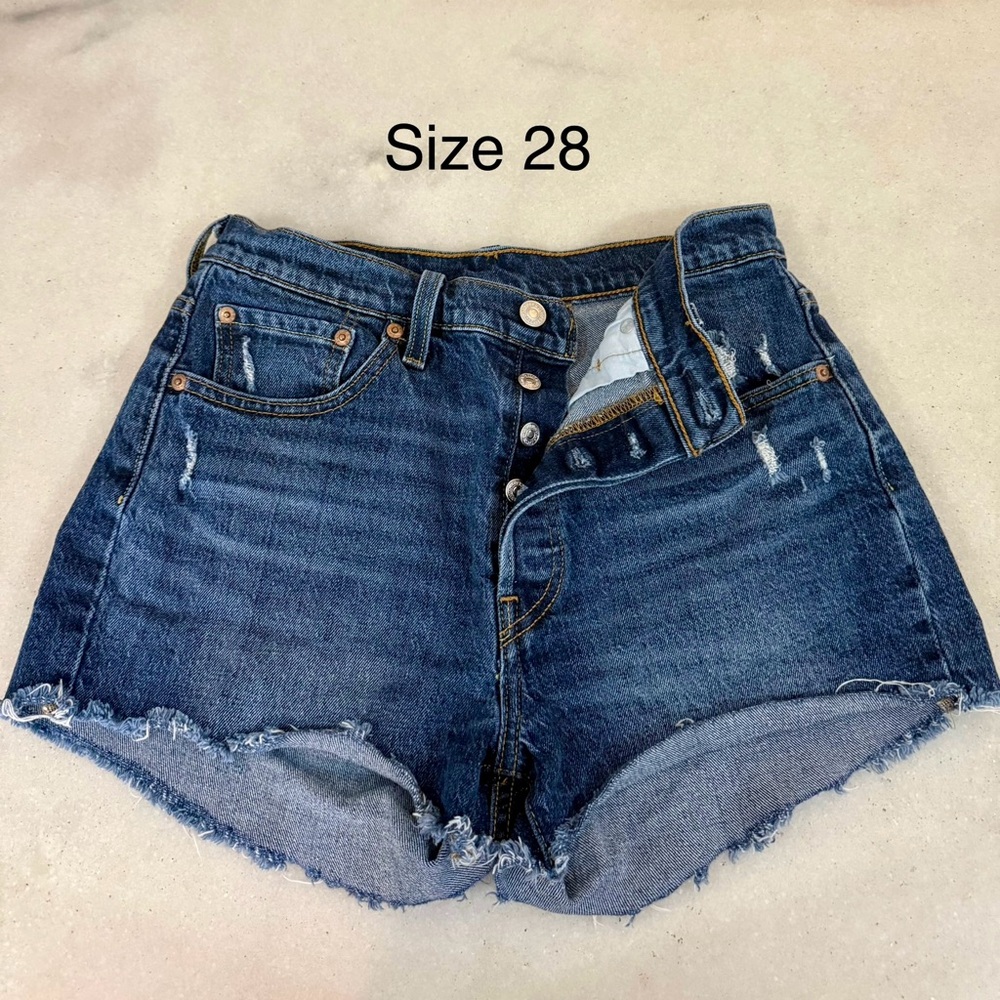 Levi’s Denim Blue Women's Shorts